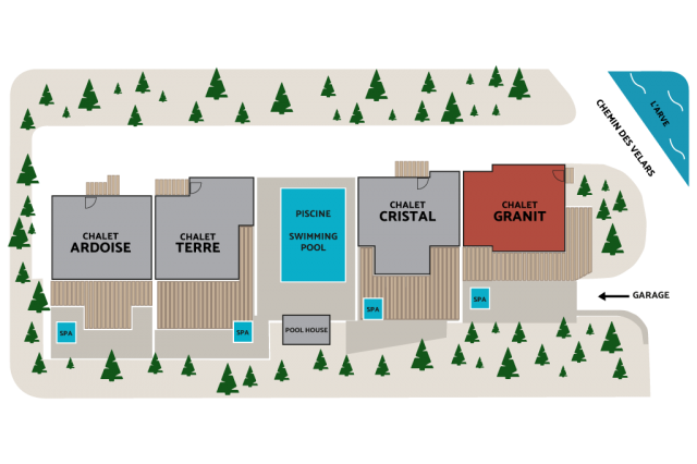 Chalet Granit, Chamonix floorplan - The Chalet Edit