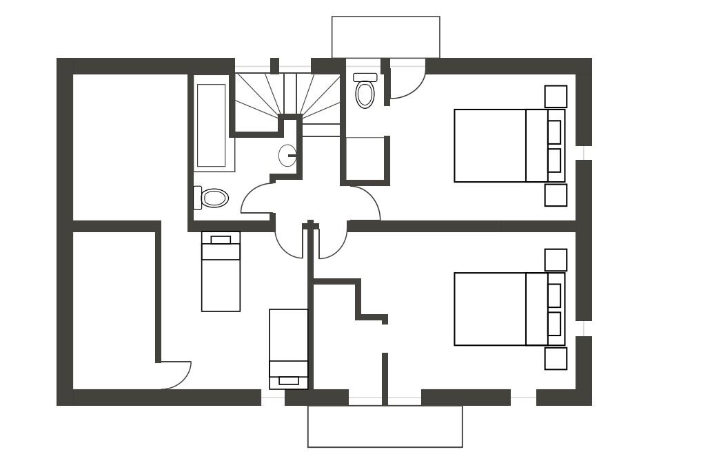 Chalet Cree, Chamonix floorplan - The Chalet Edit