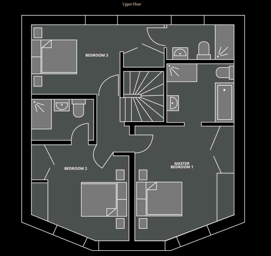 Chalet Lorne, Morzine floorplan - The Chalet Edit