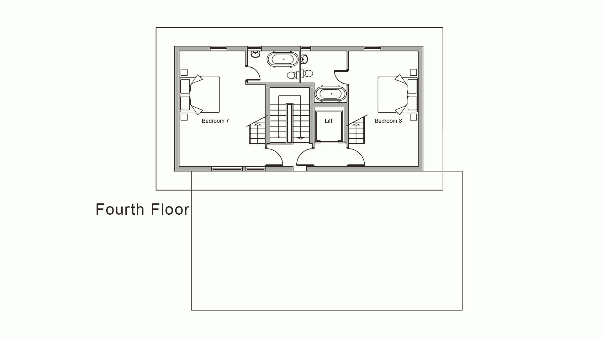 Chalet Marigold, Sainte Foy floorplan - The Chalet Edit