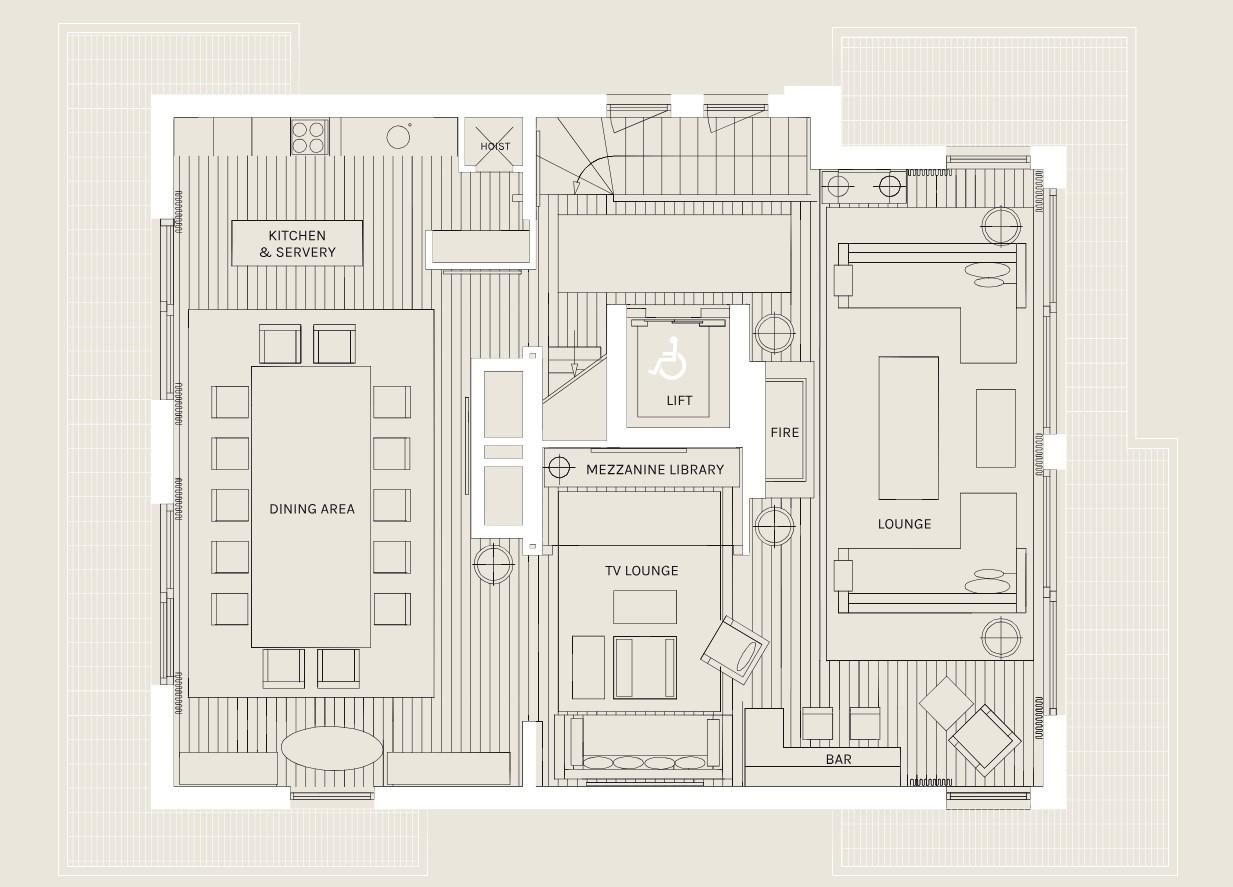 Le Petit Chateau, Courchevel 1850 floorplan - The Chalet Edit
