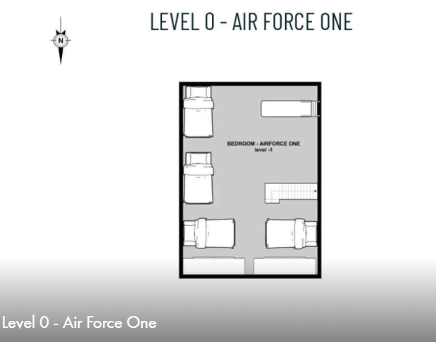 Chalet Tango, Tignes floorplan - The Chalet Edit