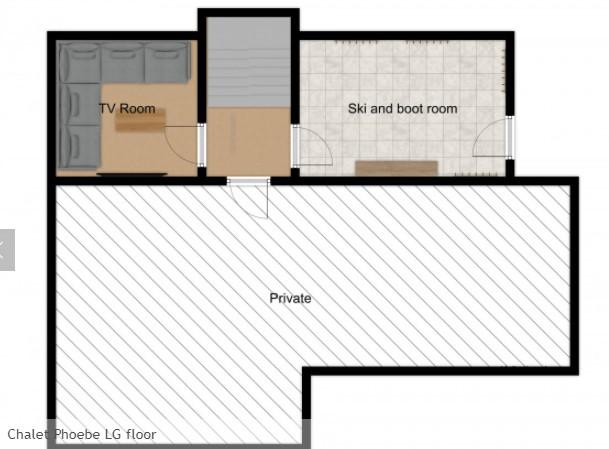 Chalet Phoebe, Meribel floorplan - The Chalet Edit