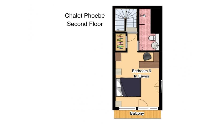 Chalet Phoebe, Meribel floorplan - The Chalet Edit