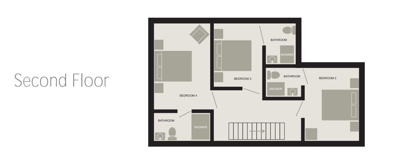 Chalet Aphylla, St Martin De Belleville floorplan - The Chalet Edit