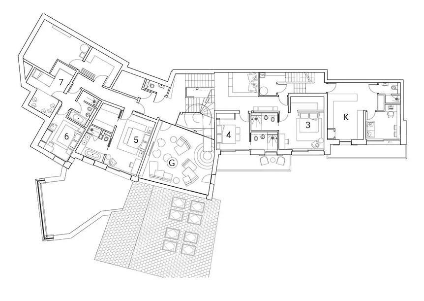 Chalet Tataali, Morzine floorplan - The Chalet Edit