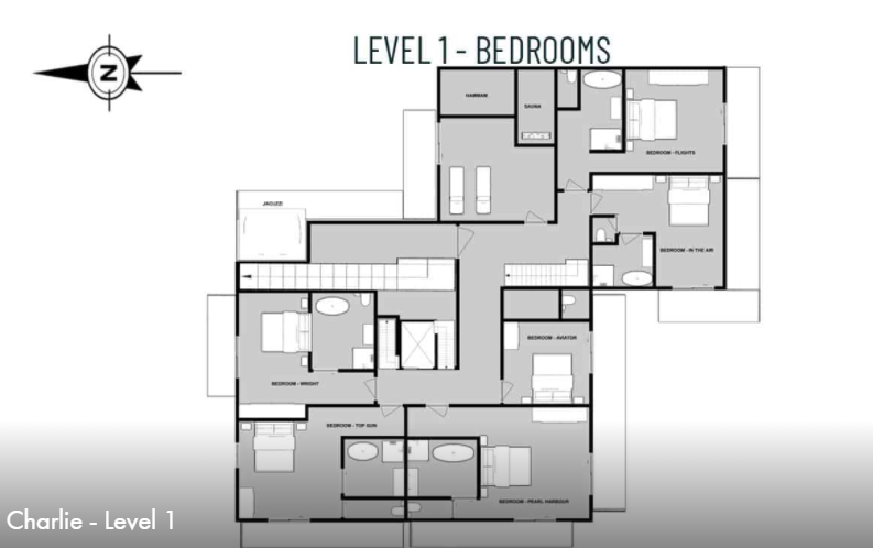 Chalet Charlie, Tignes floorplan - The Chalet Edit