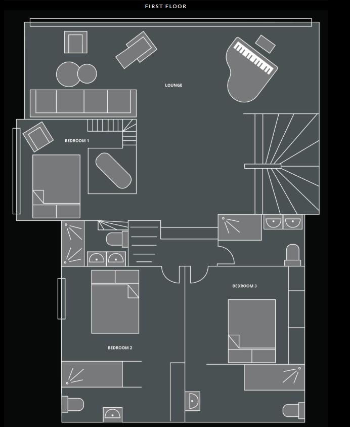 The Old Macaroni, Morzine floorplan - The Chalet Edit