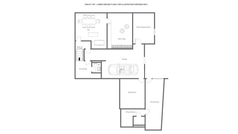 Chalet 1597, Lech floorplan - The Chalet Edit