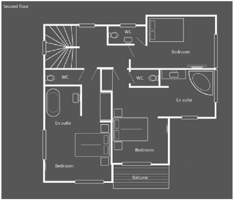 Chalet Gemini, Zermatt floorplan - The Chalet Edit