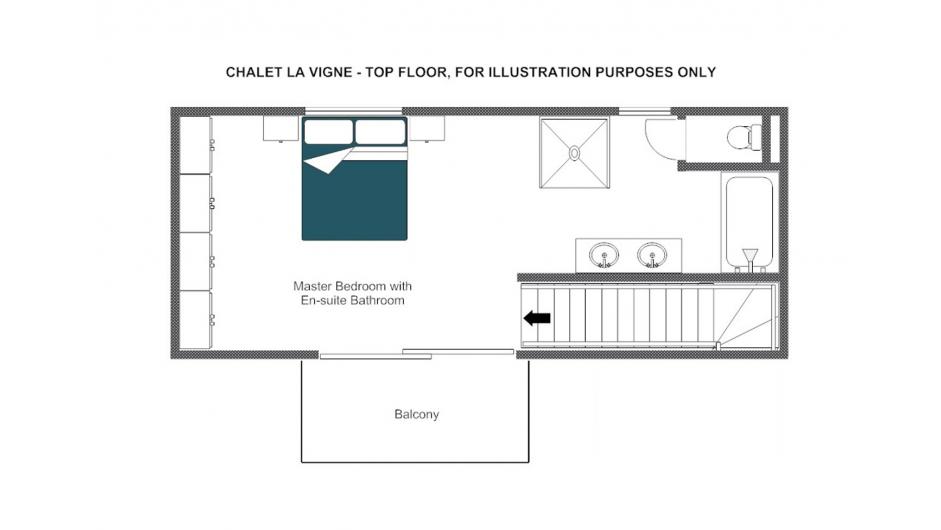 Chalet La Vigne, Verbier floorplan - The Chalet Edit