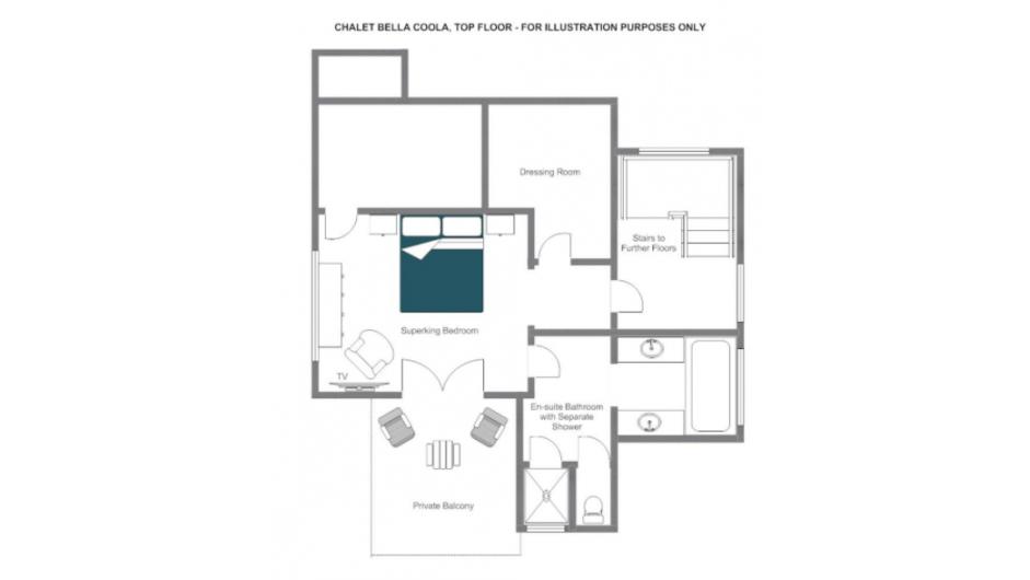 The Bella Coola Estate,Verbier floorplan - The Chalet Edit