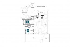 Chalet Du Cret, Val d'Isere floorplan - The Chalet Edit
