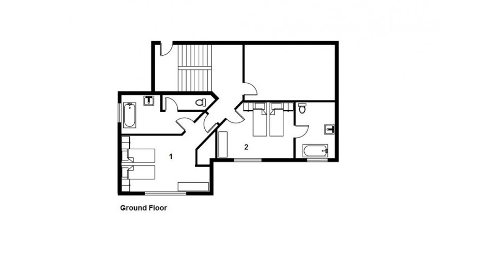Chalet Brioche, Meribel floorplan - The Chalet Edit