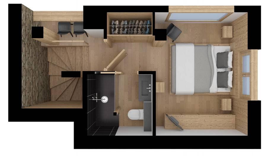 Chalet le Refuge, Meribel floorplan - The Chalet Edit