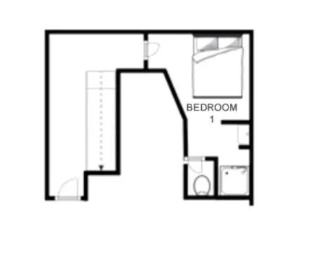 Rocca Penthouse, Val d’Isere floorplan - The Chalet Edit