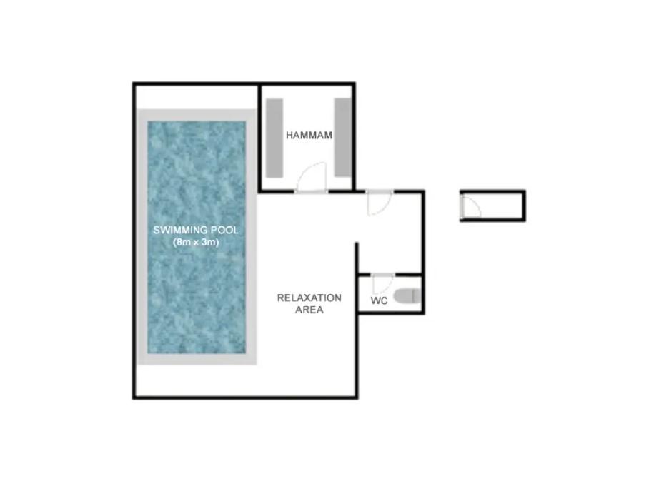 Rocca Penthouse, Val d’Isere floorplan - The Chalet Edit