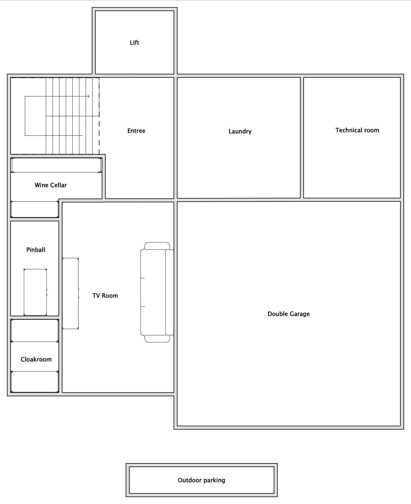 Chalet V, La Tzoumaz, Verbier floorplan - The Chalet Edit