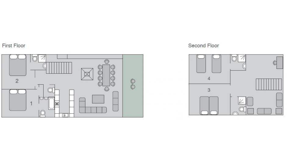 Chalet Entre Ciel et Terre, Verbier floorplan - The Chalet Edit