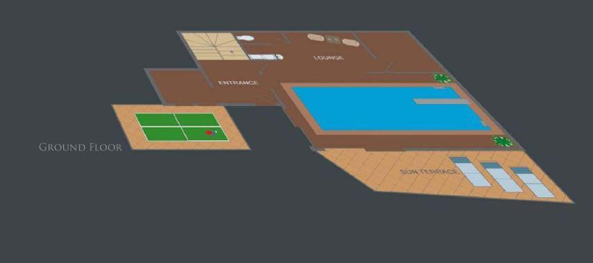 Chalet Neuf de Tenne, Chatel floorplan - The Chalet Edit