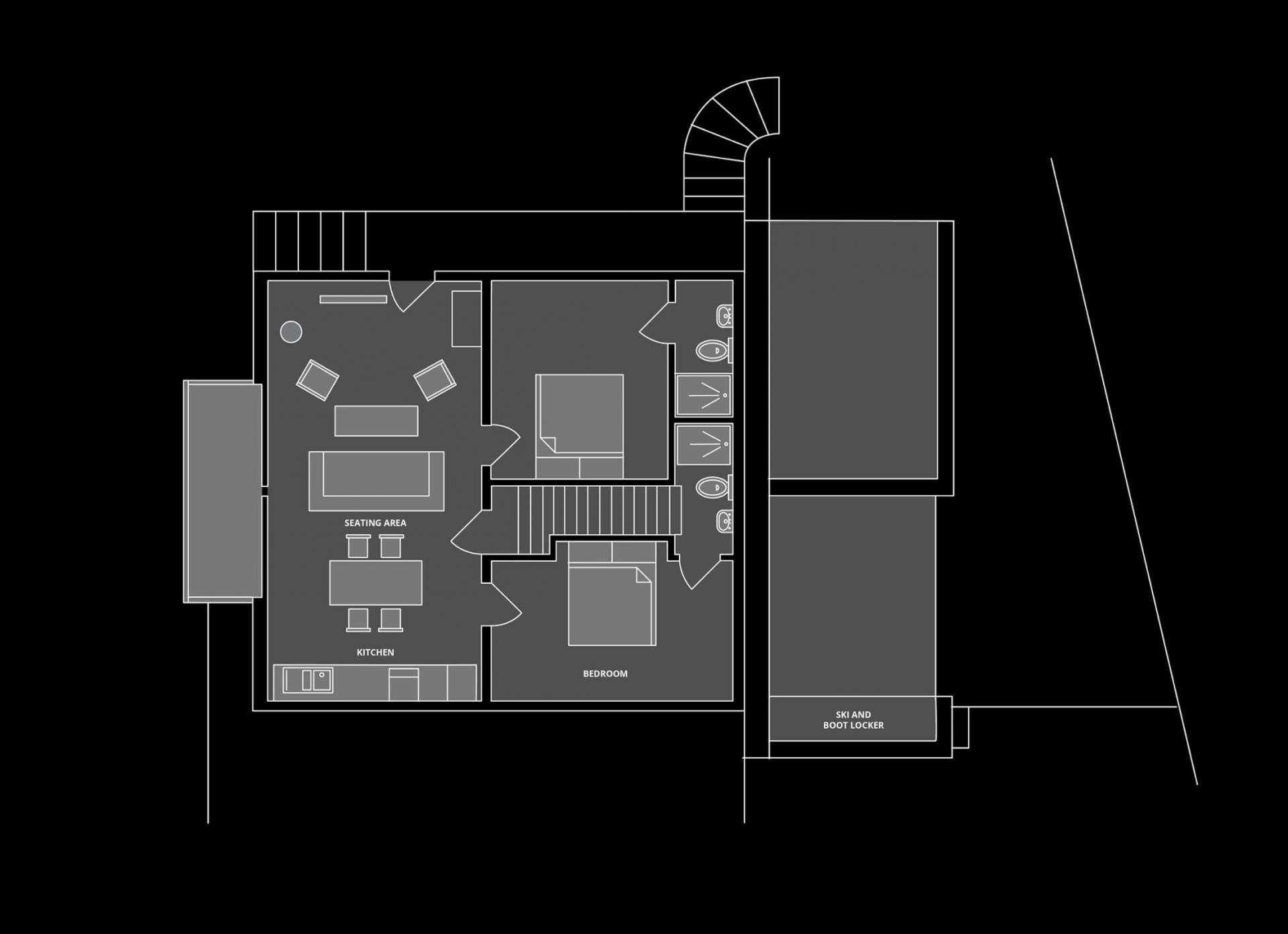 Four Twenty L’Elé, Morzine floorplan - The Chalet Edit