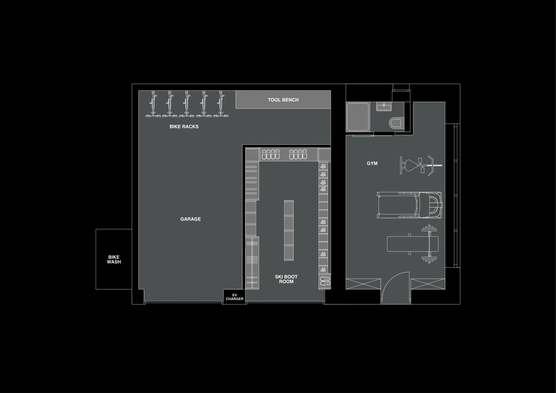 The Bungo, Morzine floorplan - The Chalet Edit