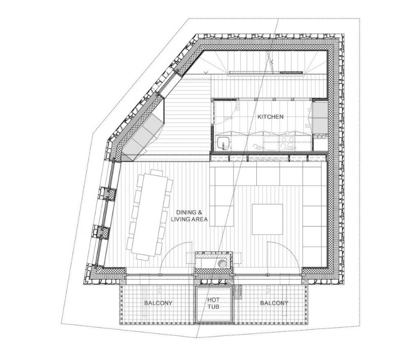 Chalet Akaroa, Val d'Isere floorplan - The Chalet Edit