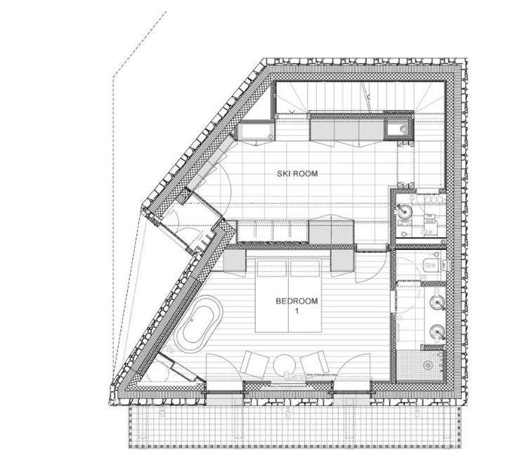 Chalet Akaroa, Val d'Isere floorplan - The Chalet Edit