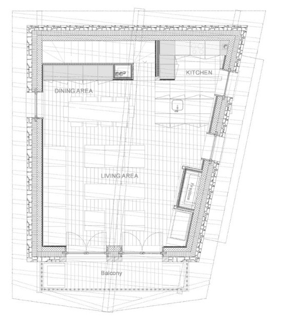 Chalet Oxalis, Val D'isere floorplan - The Chalet Edit