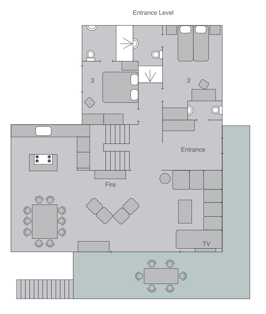 Chalet Daphne, Verbier floorplan - The Chalet Edit