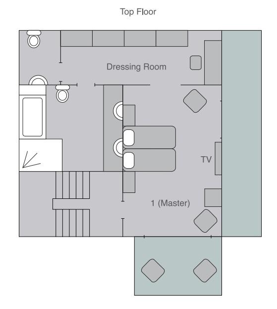 Chalet Daphne, Verbier floorplan - The Chalet Edit