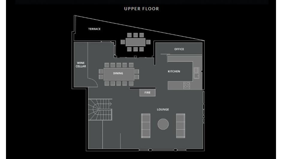 Le Coin Perdu, Les Gets floorplan - The Chalet Edit