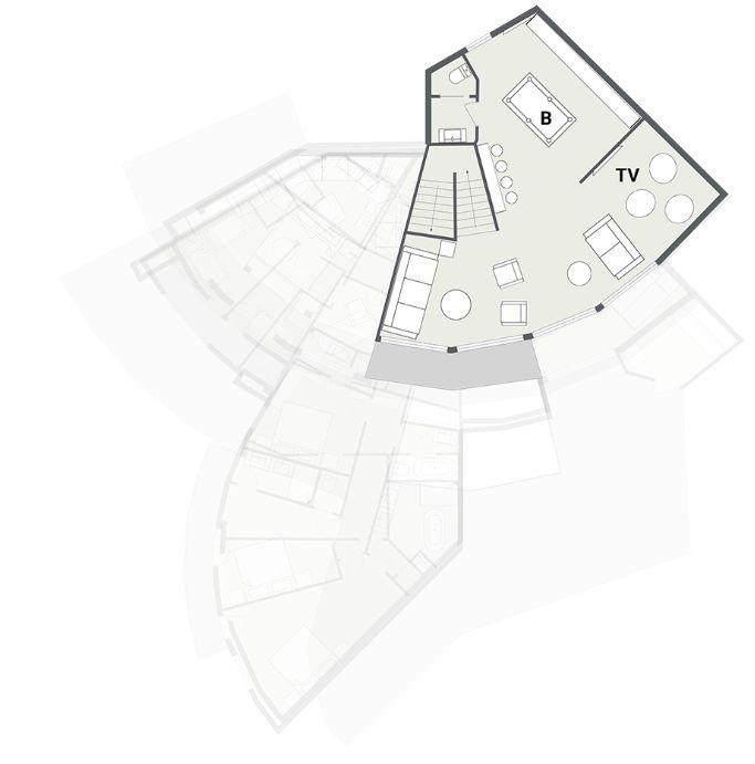 Zems Lodge, Morzine floorplan - The Chalet Edit