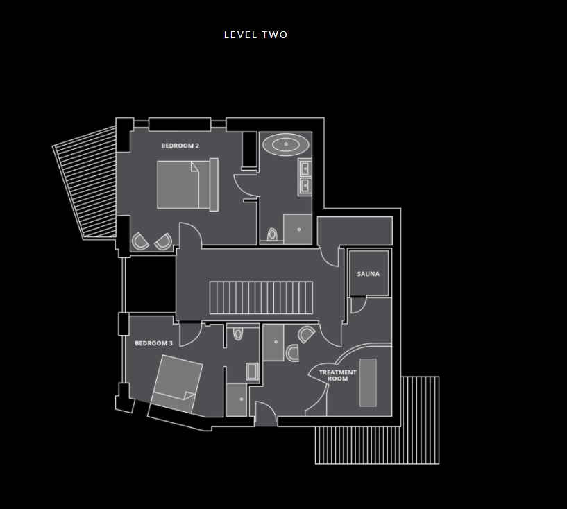 Chalet Griffonner, Morzine floorplan - The Chalet Edit