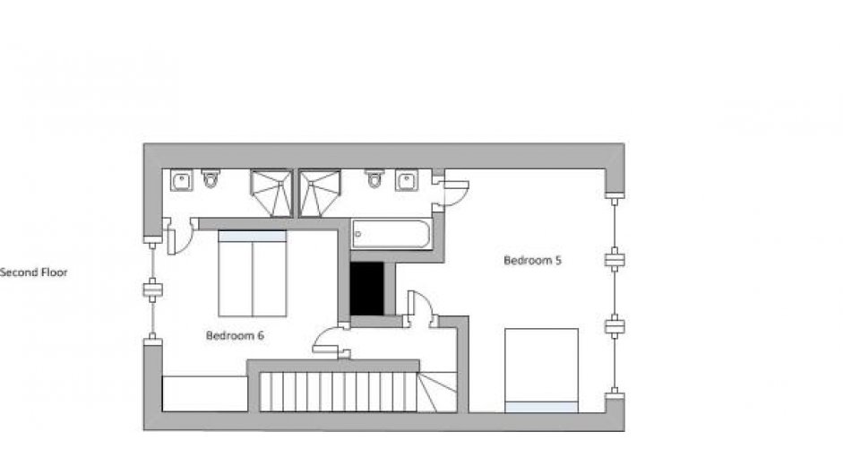 Chalet Genepy, Val d'Isere floorplan - The Chalet Edit