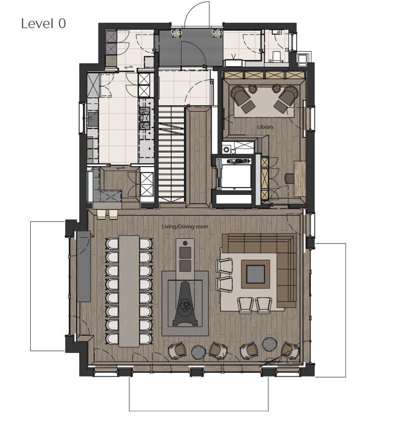Chalet Lena, St Anton floorplan - The Chalet Edit