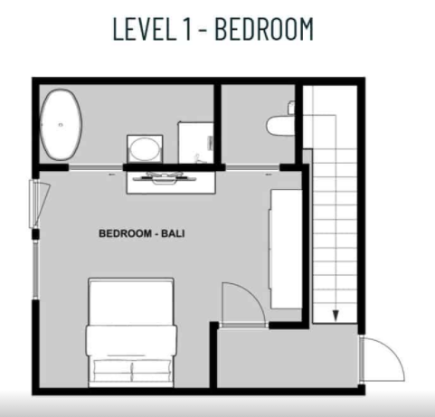 Chalet Ubud, Tignes floorplan - The Chalet Edit