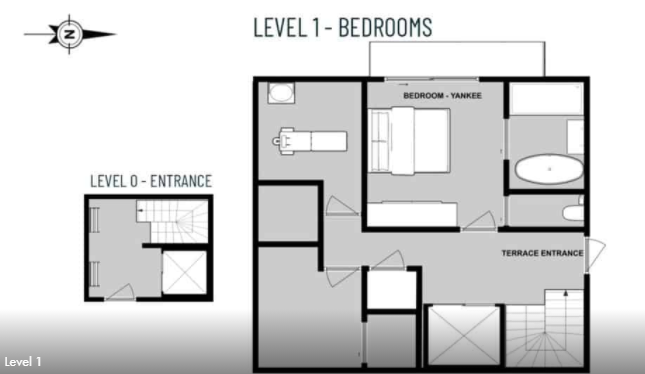 Chalet Banksy, Tignes floorplan - The Chalet Edit