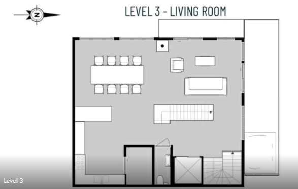 Chalet Banksy, Tignes floorplan - The Chalet Edit