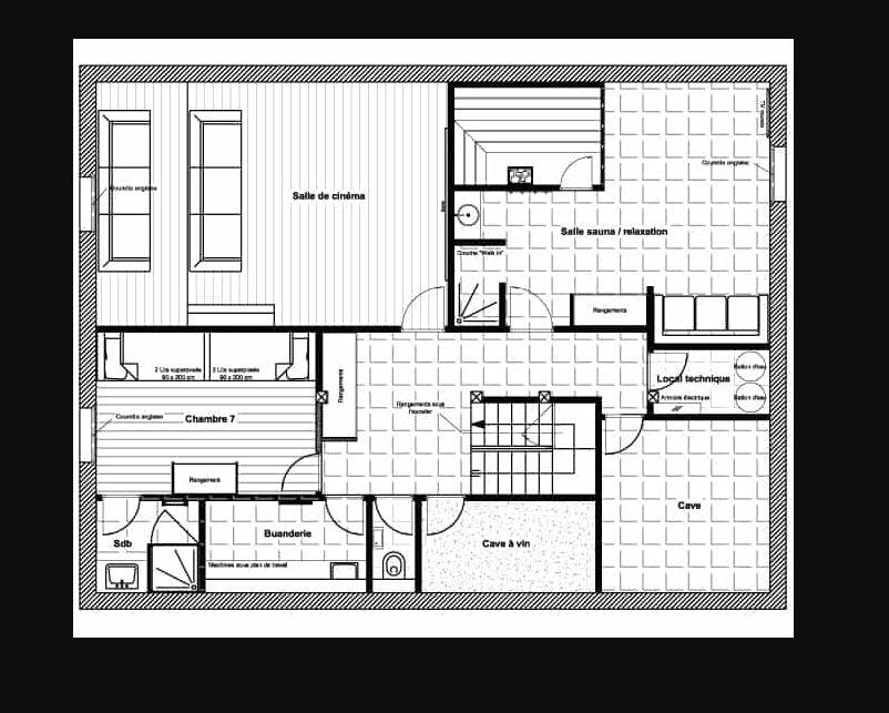 Zenith Village, Chamonix floorplan - The Chalet Edit