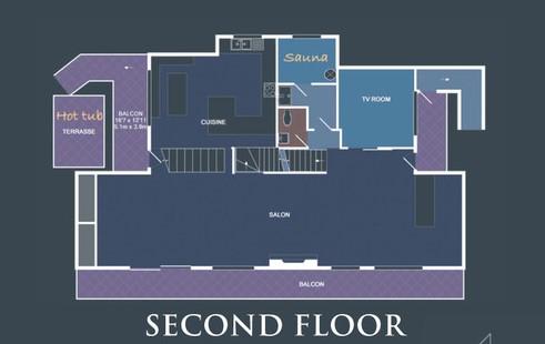 Chalet La Grange Au Merle, Chatel floorplan - The Chalet Edit