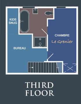 Chalet La Grange Au Merle, Chatel floorplan - The Chalet Edit