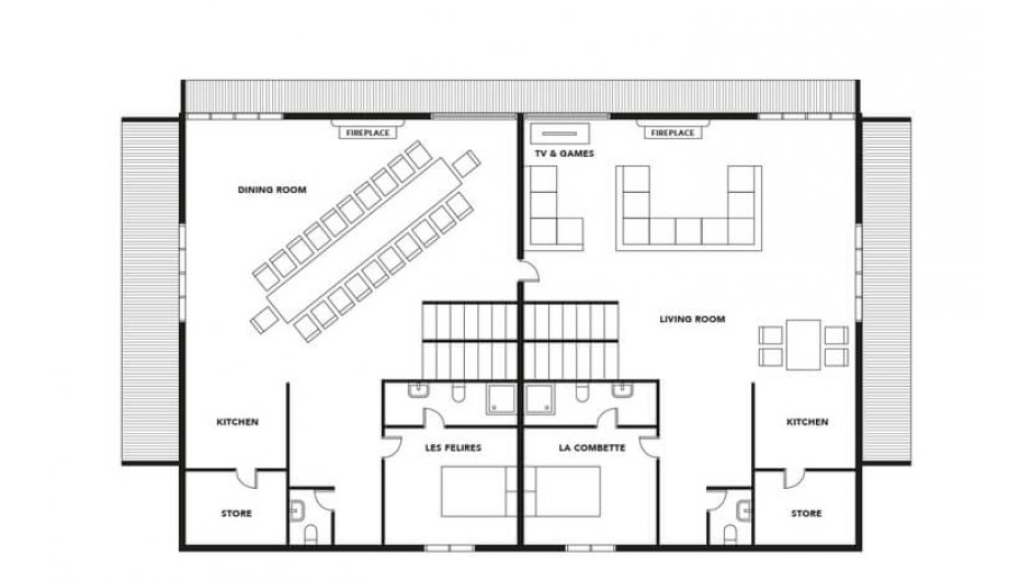 Chalet Ferme a Jules, Morzine floorplan - The Chalet Edit