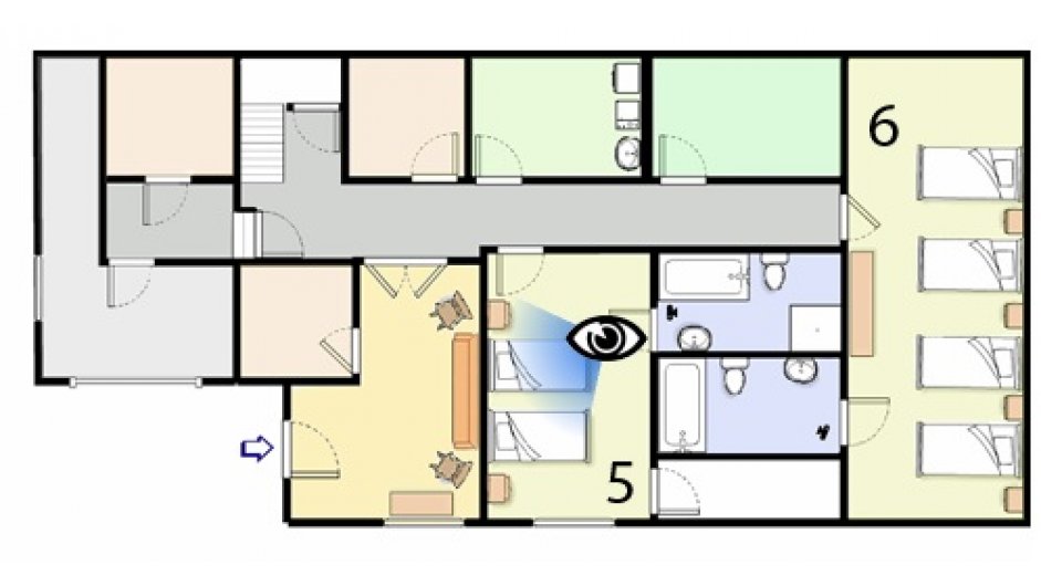 Chalet Iamato, Meribel Village floorplan - The Chalet Edit