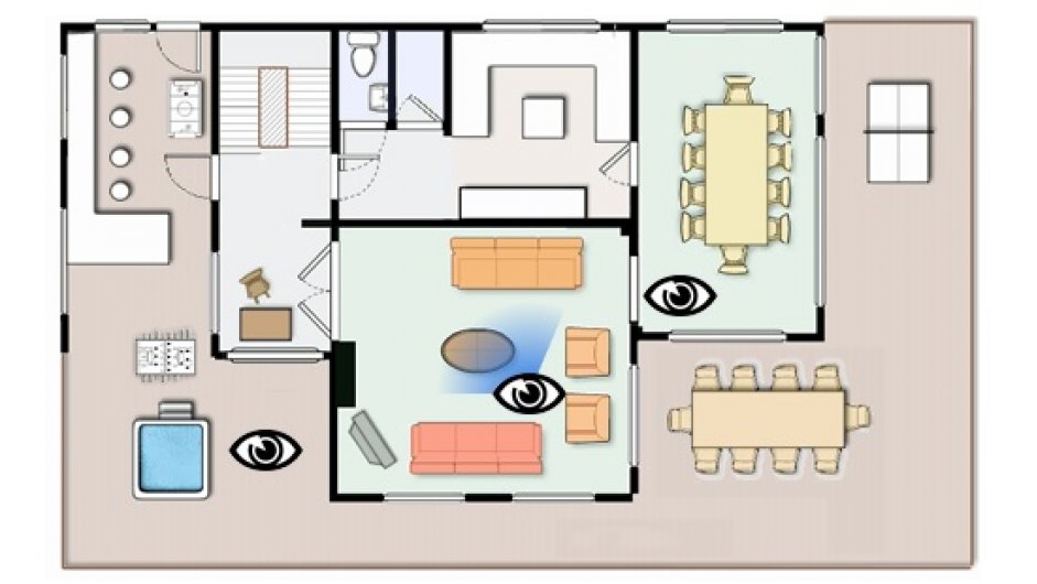 Chalet Iamato, Meribel Village floorplan - The Chalet Edit