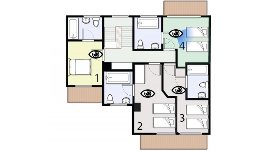 Chalet Iamato, Meribel Village floorplan - The Chalet Edit
