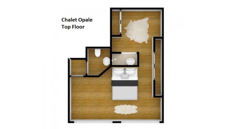 Chalet Opale Ambre, Tignes floorplan - The Chalet Edit