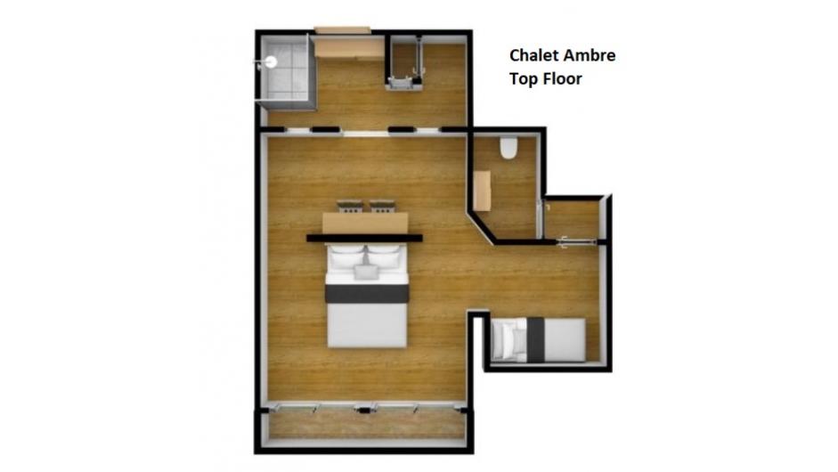 Chalet Opale Ambre, Tignes floorplan - The Chalet Edit