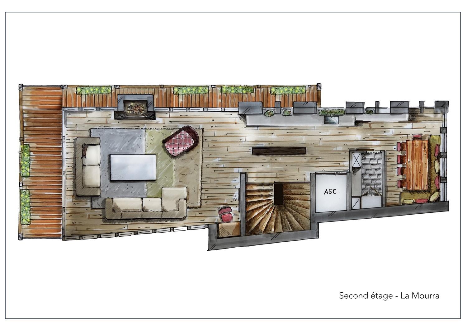 Chalet La Grange, Val d'Isere floorplan - The Chalet Edit