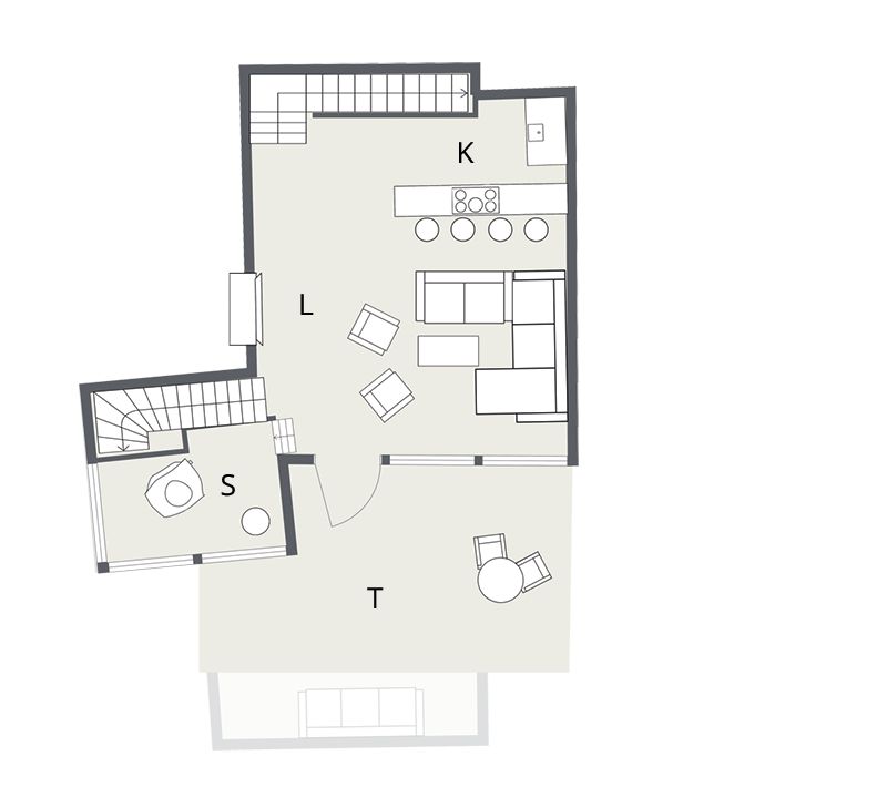 Chalet La Grande Maison, Morzine floorplan - The Chalet Edit